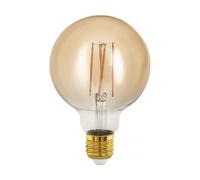 Bombilla LED Golden Age (E27, Intensidad regulable, Ámbar, 320 lm, 4 W, Globo)