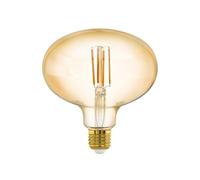 Eglo LED E27 regulable, bombilla vintage ámbar MID SIZE Ø14 cm