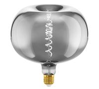 EGLO Bombilla LED E27 4W Big Size forma de manzana filamento cromo