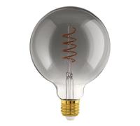 EGLO Globo LED E27 G125 4W filamento negro-transparente