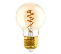 Eglo LED E27 regulable, LED espiral Globo, bombilla vintage ámbar