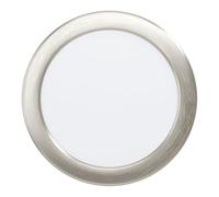 Eglo LED empotrable Fueva 5, Ø 16,6 cm, foco LED de acero con superficie