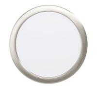 Eglo LED empotrable Fueva 5, Ø 21,6 cm, foco LED de acero con superficie