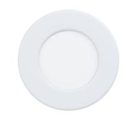 Eglo LED empotrable Fueva 5, Ø 8,6 cm, foco LED de acero con superficie