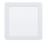 Eglo LED empotrable Fueva 5, 16,6 cm, foco LED de acero con superficie