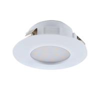 Eglo LED foco empotrable Pineda, spot LED de plástico, luz empotrable LED