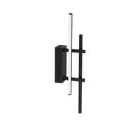 Eglo LED lámpara de pared Trepiliano, luz indirecta interior, iluminación | de dormitorio en forma de barra, metal negro, foco cálida
