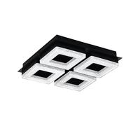 Eglo LED lámpara de techo Fradelo 1, lámpara de techo de 4 llamas, lámpara