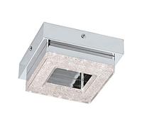 Eglo LED lámpara de techo Fradelo, 1 luz, metal y plástico cromado