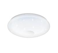 Eglo LED lámpara de techo Voltago 2, 1 luz con efecto cristal