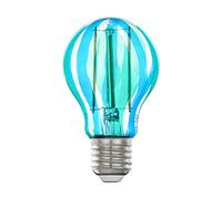EGLO LED Lámpara E27, bombilla vintage azul/verde, LED pintada 6,5 vatios