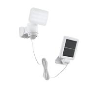 Eglo LED lámpara exterior Casabas, 1 luz, sensor, plástico blanco