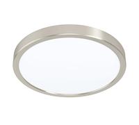 Eglo LED plafón Fueva 5, Ø 28,5 cm, 1 luz, estructura de acero, superficie