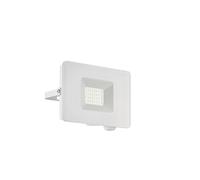 Eglo Aplique de pared para exterior FAEDO 3 LED 20 W Blanco Aluminio y vidrio IP65