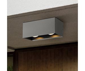 EGLO Lesmo aplique LED de exterior, up y downlight