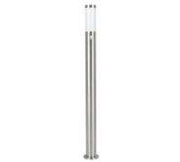 Eglo Leuchten EGLO HELSINKI: Iluminación de pared para exteriores, fabricada en acero inoxidable, plástico y acero inoxidable. Grado de protección IP44. Ideal para: entrada, garaje, jardín, terraza