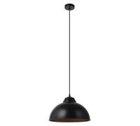 Eglo Leuchten EGLO Truro 2: Soporte flexible, color negro, detalles en cobre, material: acero, forma redonda, grado de protección IP20