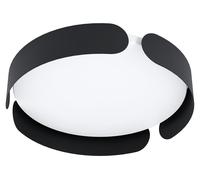 Eglo Leuchten EGLO Valcasotto: Lámpara LED, 3000 K, 2050 lúmenes, IP20, color negro