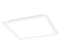 Eglo connect.z Smart-Home LED Panel Moradillo-Z, 30x30 cm, ZigBee, mate, control por app y voz Alexa, luz cálida-fría, RGB, regulable, lámpara de techo blanca