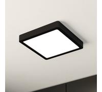 EGLO Panel LED de montaje en superficie Fueva 5 IP20 830 negro 21x21cm