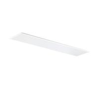 Eglo Panel LED Rabassa, lámpara de techo para empotrar en techos modulares | luz para oficina y cocina, aluminio y plástico blanco, foco neutra, 120x30 cm