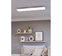 Eglo connect.z Panel LED Moradillo-Z 120x30 cm ZigBee techo mate control | app y voz Alexa blanco cálido-frío RGB regulable lámpara techo blanca