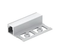 EGLO Perfil empotrable para tiras LED, accesorio de aluminio en aluminio