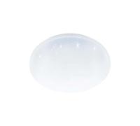 Eglo Plafón LED redondo efecto cristal Ø31 cm - Pogliolas