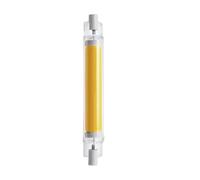 Eglo R7S Lámpara de tubo led regulable con iluminación de 360°, 8 vatios (equivalente a 75 vatios), 806 lúmenes, blanco cálido, 2700 K, bombilla, diámetro de 1,6 cm, longitud de 11,8 cm