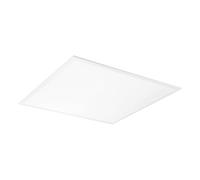 Eglo Rabassa Plafón de techo, panel LED empotrado, para techos reticulados, adecuado para colocar en la oficina y la cocina, aluminio y plástico de color blanco, luz blanca neutra, 62 x 62 cm