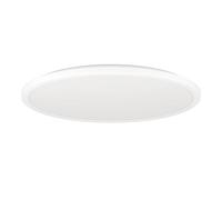 Eglo Rovito Lámpara de techo LED redonda para baño, de plástico, en blanco