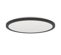 Eglo Rovito Lámpara de techo LED redonda para baño, de plástico, en blanco