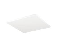 Eglo Rovito Lámpara de techo LED redonda para baño, de plástico, en blanco