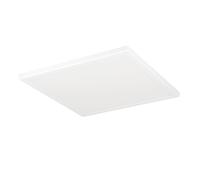 Eglo Rovito Lámpara de techo LED redonda para baño, de plástico, en blanco