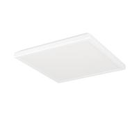 Eglo Rovito Lámpara de techo LED redonda para baño, de plástico, en blanco