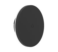 Eglo Valgiano Lámpara de pared LED para interiores, con batería, soporte magnético, inalámbrica, intensidad regulable, recargable mediante USB, redonda, plástico negro, blanco cálido - frío