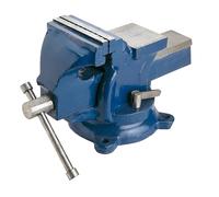 EHLIS 7596H100 - Tornillo de banco de cerrajero base giratoria