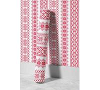 EHOMERY Papel Pintado Barato Autoadhesivo 3D Christmas Navidad Wallcover Placas Revestimiento Pared Cocina Pvc 45x200cm