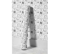 EHOMERY Papel Pintado Oficina Pvc Para Muebles de Cocina Cute Cartoon Fiesta Cumpleaños Lindo Dibujo Animado Pared 3D Adhesivo Kit Colocar 45x200cm