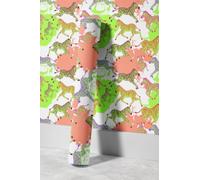 EHOMERY Rollo Papel Pvc Tapiz Autoadhesivo Paredes Baño Vinilo Impermeable Natural Personality Cebra Personalidad Natural Pintado Gotele Entrada 45x300cm