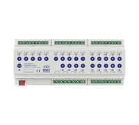 Eib, knx, actuador de conmutación 24 veces, 12su mdrc, 16a, 230vac, c