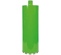 Corona de diamante para perforación húmeda de Eibenstock, de 1 1/4 de diámetro, 171 mm de longitud y 450 mm de longitud total, modelo 36317100
