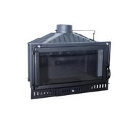 EIDER BIOMASA Hogar de Leña HOGAR 90 - 12,7 kW (máx. 16,28 kW) - Fundición - Panorámico 90 cm - hasta 315 m³ - Empotrable - 72×47×90 cm - Clase Energética A