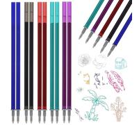 EIHI 10 Pedazo Recambios Bolígrafos Para Legami, Recambios Bolígrafos Borrables Para Legami, Recambio Para Legami, Tinta De Gel Borrable,Recambios Boligrafos Borrables (5 Colores,A)