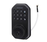 EIMSOAH Cerradura Inteligente de Entrada sin Llave, 3 Formas de Desbloqueo, Contraseña, Clave de Aplicación, Bloqueo Automático, Alerta de Error Antiestático, Interruptor de Bloqueo de