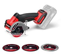 Einhell 4432000: Amoladora angular, diámetro de disco de 7,6 cm, 20.000 revoluciones por minuto, peso: 740 gramos