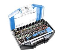 Einhell 49119000 - Bit-box con micro-puntas, soporte magnetico, para cinturón, 35 piezas