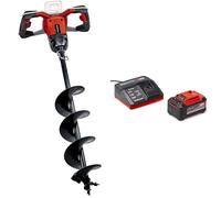 Einhell Ahoyadora con batería GP-EA 18/150 Li BL-Solo Power X-Change iones de litio, 18 V, motor sin escobillas, in arrenadora Ø 150 mm+ Einhell Starter Kit PXC 18V 5.2Ah battery and fast charger