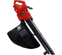 Einhell - Aspiradora eléctrica de Hojas GC-EL 3024 E (Modos de aspiración/soplador, Tubo de Entrada de Ø 75 mm, Capacidad de succión 650 m³/h, función de trituración, relación de trituración 10:1,