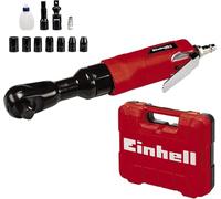 Einhell Atornillador de trinquete de aire comprimido TC-PR 68 (máx. 6.3 bar, 114 L/min, apropiado para fijar y soltar tornillos, incl. 7 llaves de tubo, maletín de transporte, sin aceite)